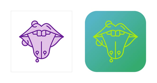 Piercing Vector Icon
