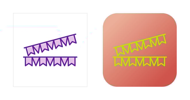 Garlands Vector Icon