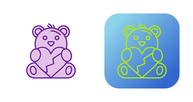 Teddy Bear Vector Icon