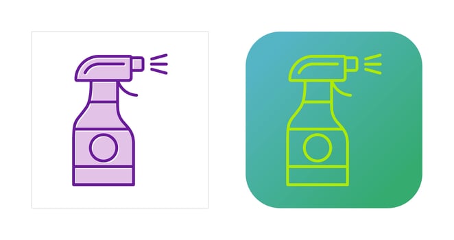 Cleaning Spray Vector Icon