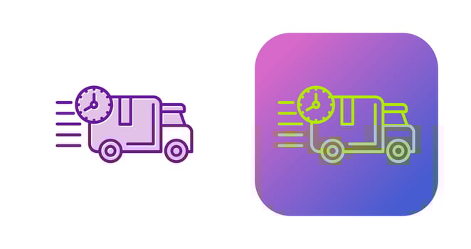 Fast Delivery Vector Icon