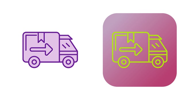 Direct Delivery Vector Icon