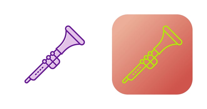 Clarinet Vector Icon