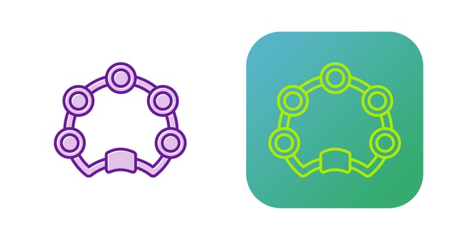 Tambourine Vector Icon