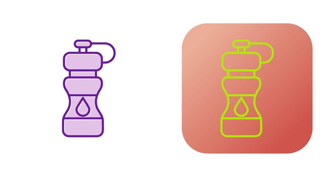 Water Bottle Vector Icon