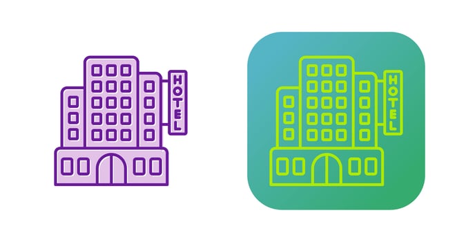 Hotel Vector Icon