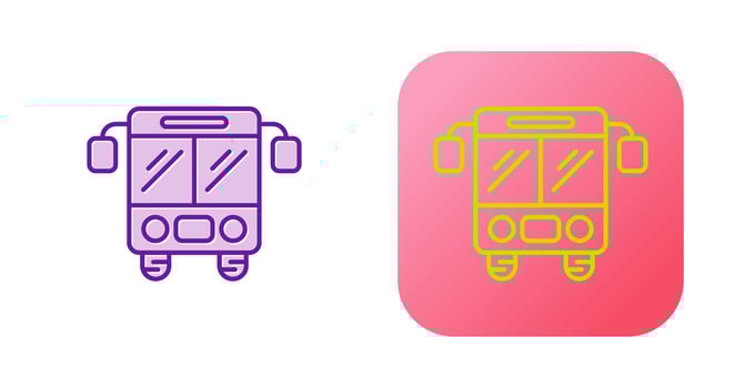 Bus Vector Icon