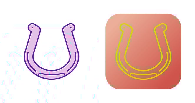 Horseshoe Vector Icon