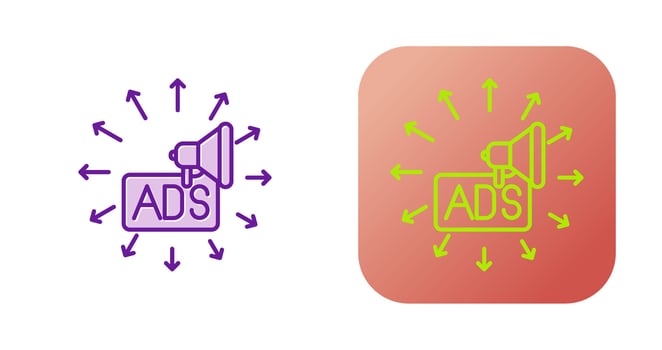 Advertising Submission Vector Icon