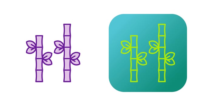 Bamboo Vector Icon