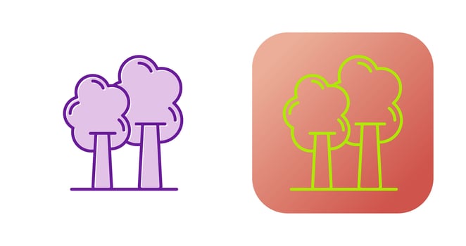 Trees Vector Icon