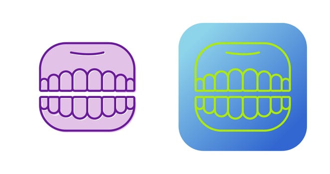 Denture Vector Icon