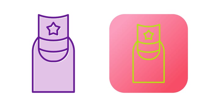 Nail Art Vector Icon