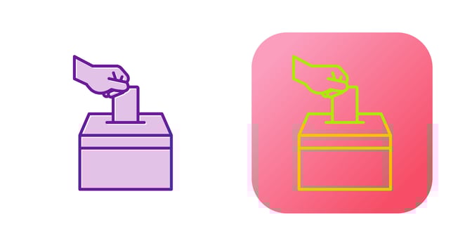 Voting Vector Icon