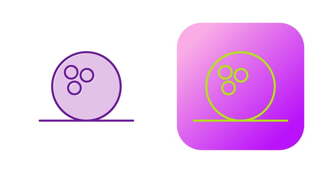 Bowling Vector Icon