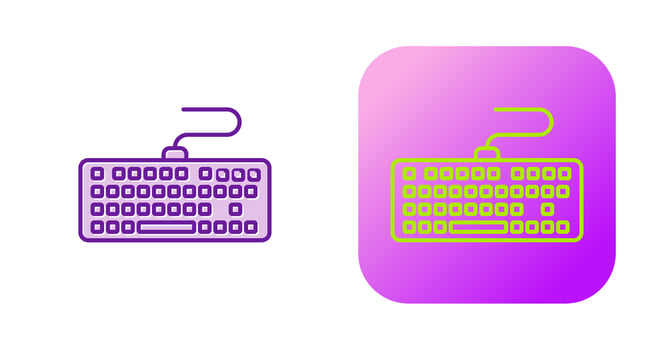 Keyboard Vector Icon