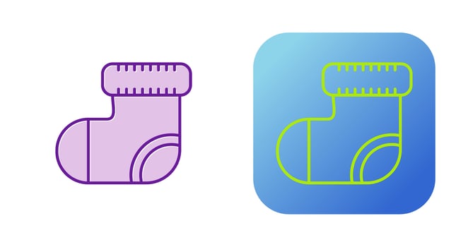 Socks Vector Icon