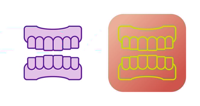 Denture Vector Icon