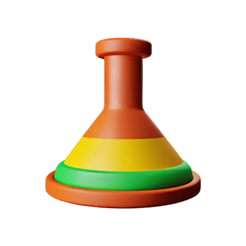 chemistry 3d rendering icon illustration png