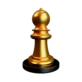 chess 3d rendering icon illustration png