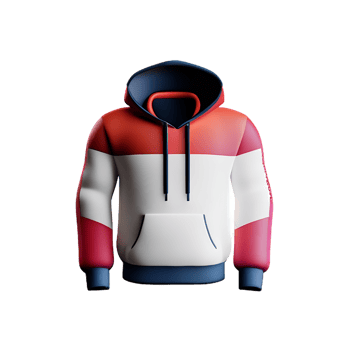 hoodie 3d rendering icon illustration png