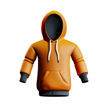 hoodie 3d rendering icon illustration png