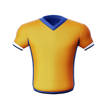 jersey 3d rendering icon illustration png