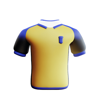 jersey 3d rendering icon illustration png
