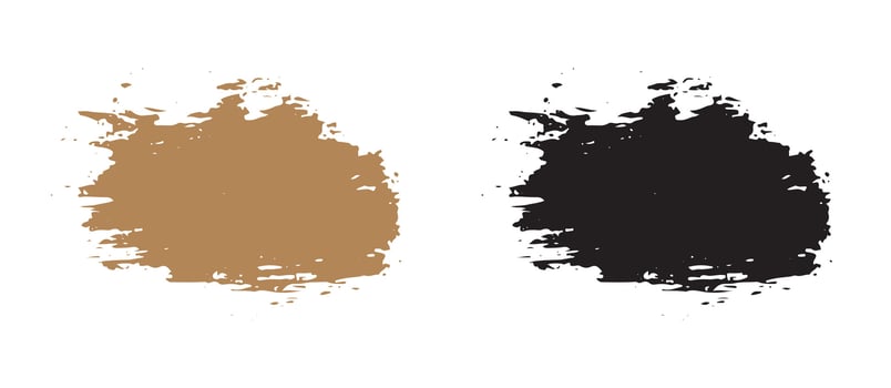 Texture brush stroke collection vector