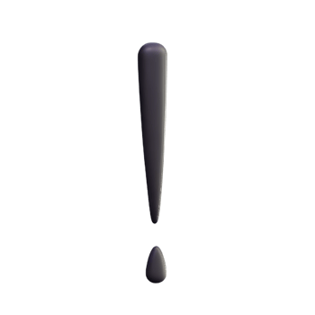 warning 3d rendering icon illustration png