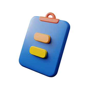 sticky notes 3d rendering icon illustration png