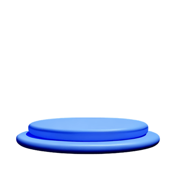stage 3d rendering icon illustration png