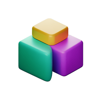 puzzle 3d rendering icon illustration png
