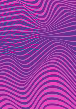 Abstract Vector Background of Waves. purple Line Stripes Irregular Wave Background