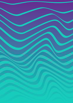 Abstract background with blue wavy lines. Vector illustration. Blue and purple colors.
