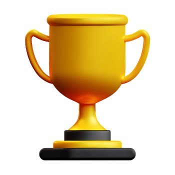 award 3d rendering icon illustration png