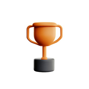 award 3d rendering icon illustration png
