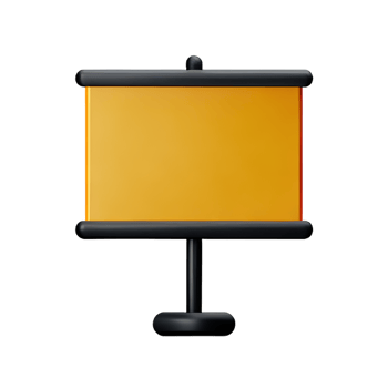 board 3d rendering icon illustration png