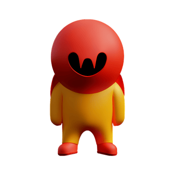 horror 3d rendering icon illustration png
