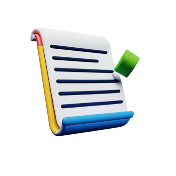 newspaper 3d rendering icon illustration png
