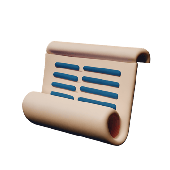 newspaper 3d rendering icon illustration png