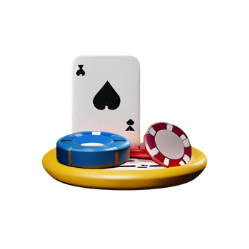 poker 3d rendering icon illustration png