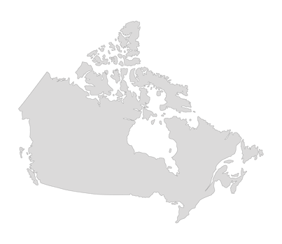 Map of Canada. Canadian map. png