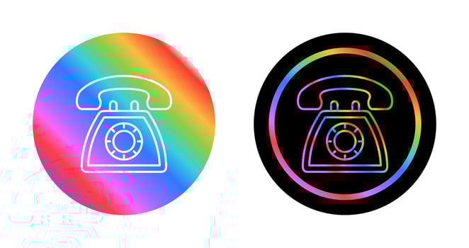 Telephone Vector Icon
