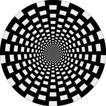 Background tunnel deep hole circle mysterious black and white png