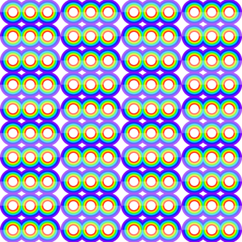 Rainbow background seamless circle colorful geometric wallpaper png