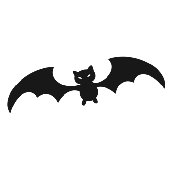Hand drawn bats png