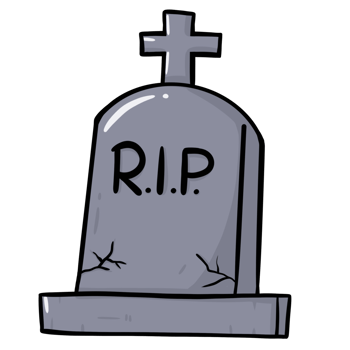 Hand drawn gravestone png