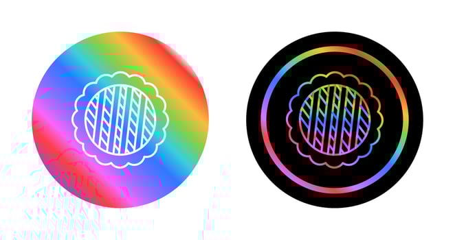 Pie Vector Icon