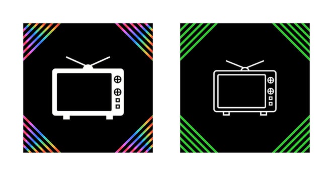 Television Vector Icon